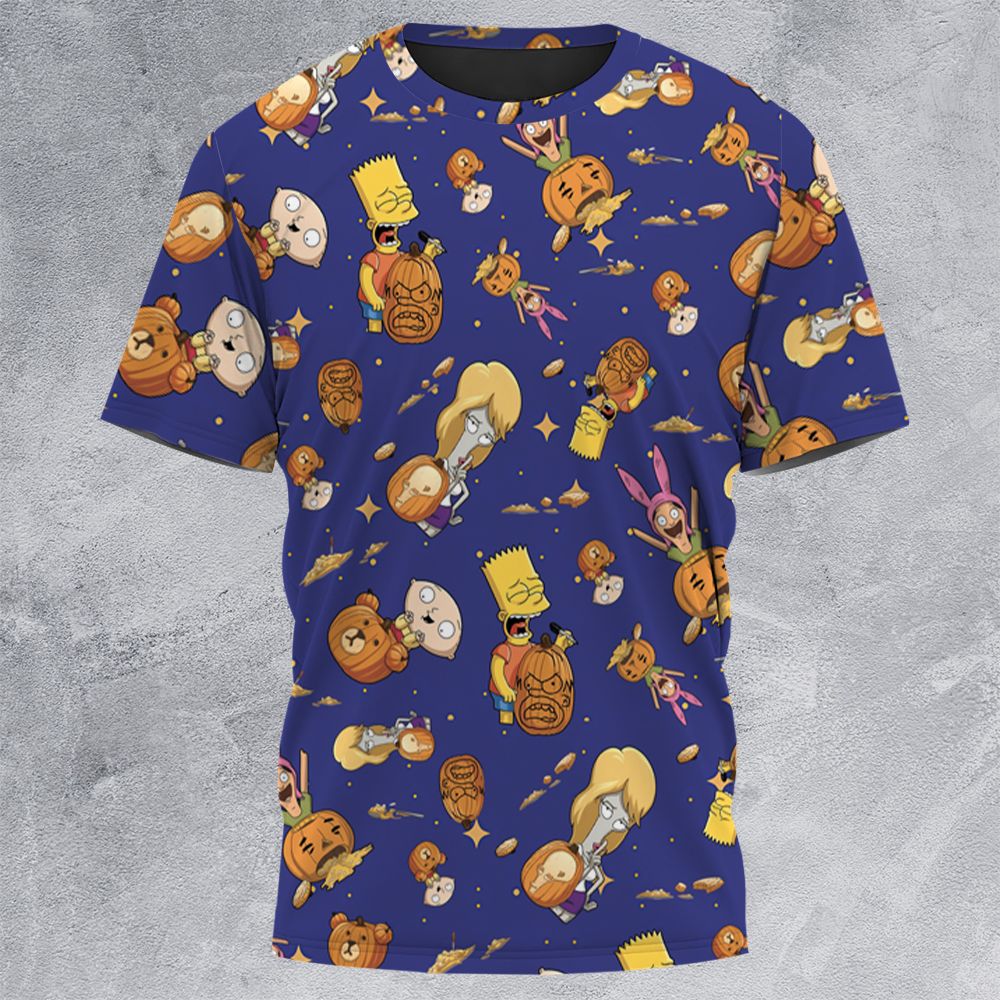 All-Over Print Unisex T-Shirt - 8CBZRKGJ -  - 3