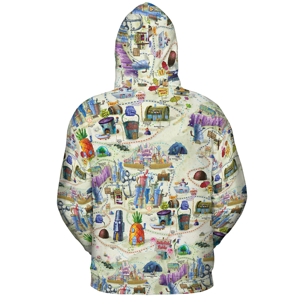 Full Print Hoodie - 2UN2X4TH