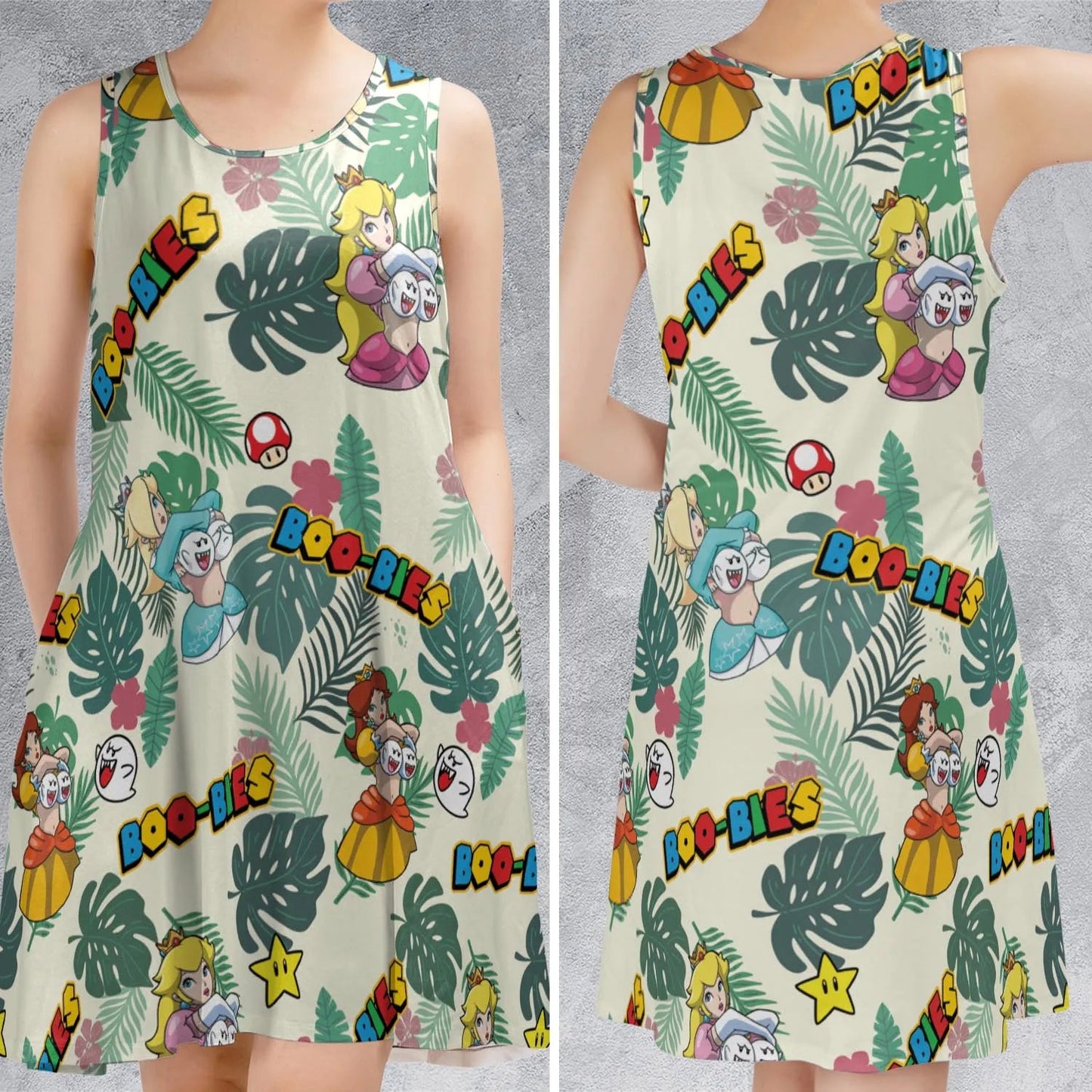 Casual Sleeveless Dress - 1MAPKR8E