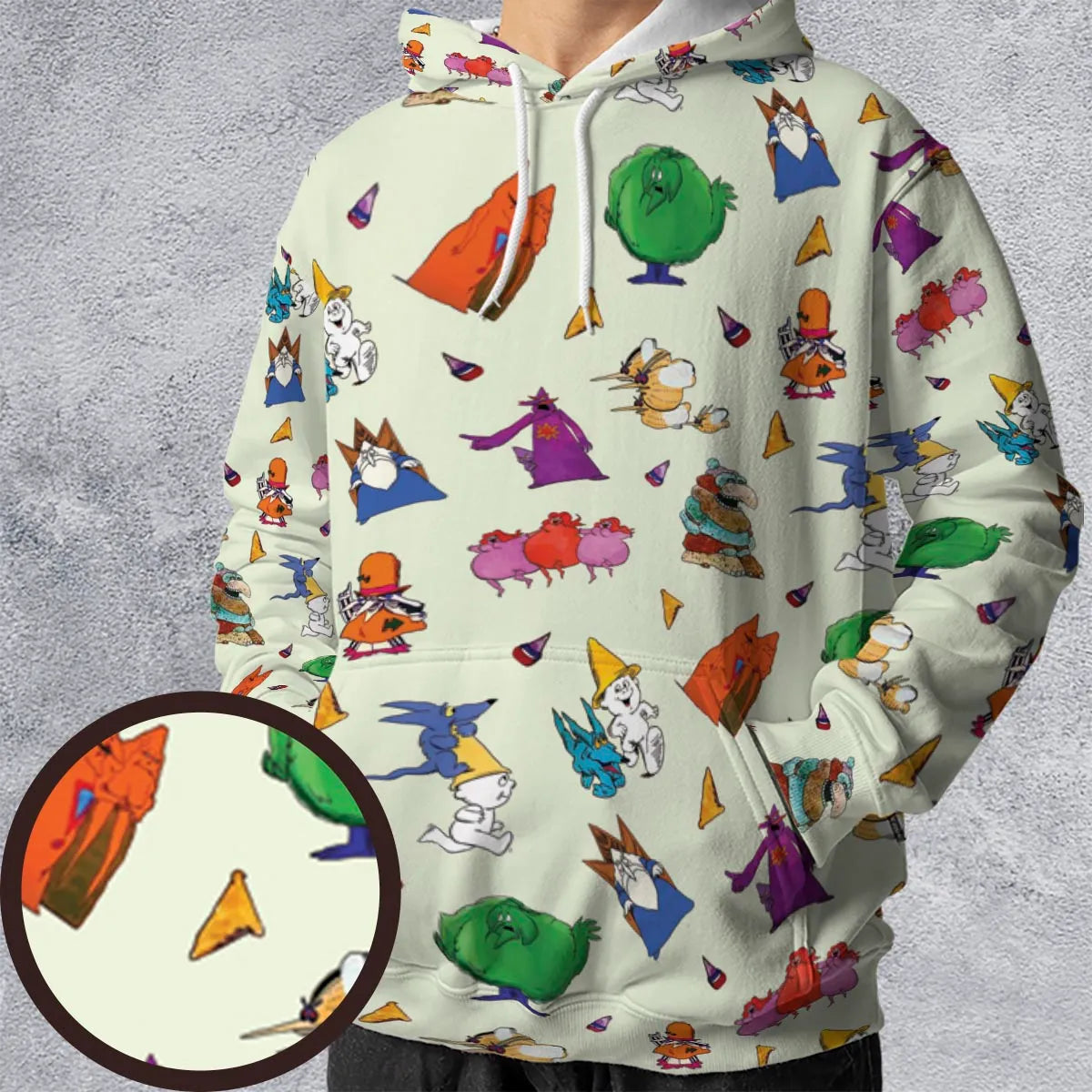 Full Print Hoodie - DYAB53R4