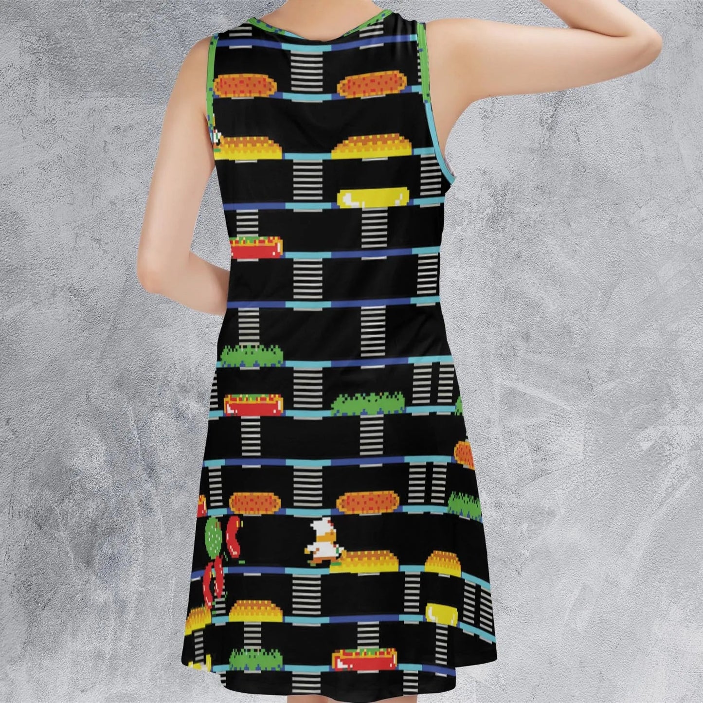 Casual Sleeveless Dress - QUJURDMD