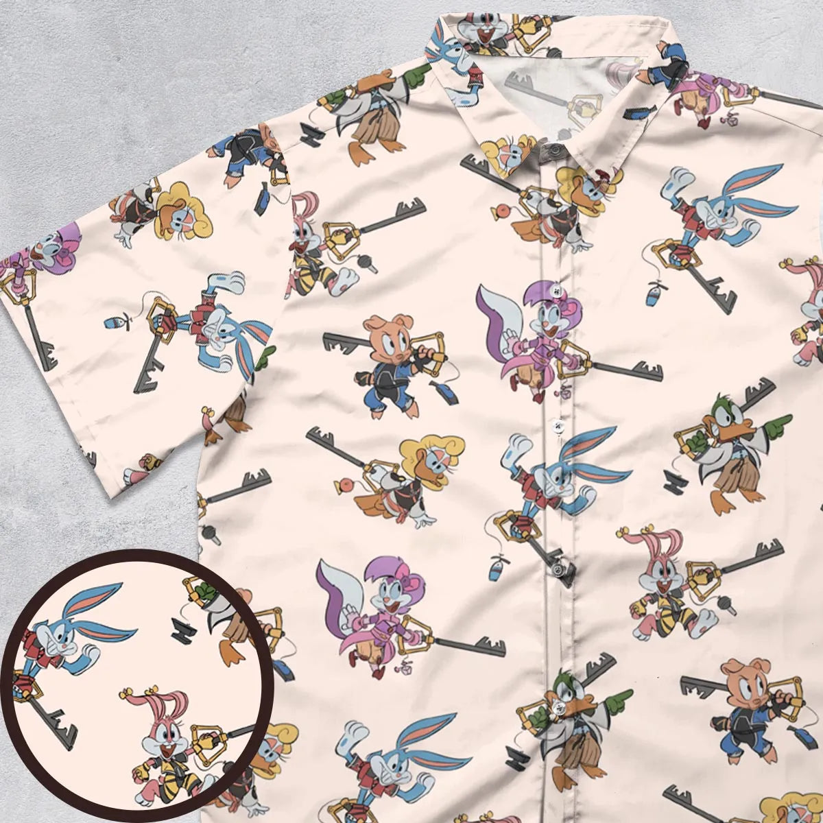 Short Sleeve Button Shirt - 6K6BQCAH