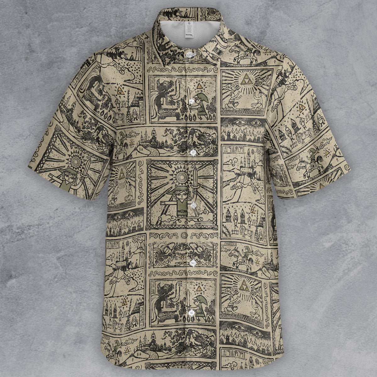 Short Sleeve Button Shirt - A673GDF7