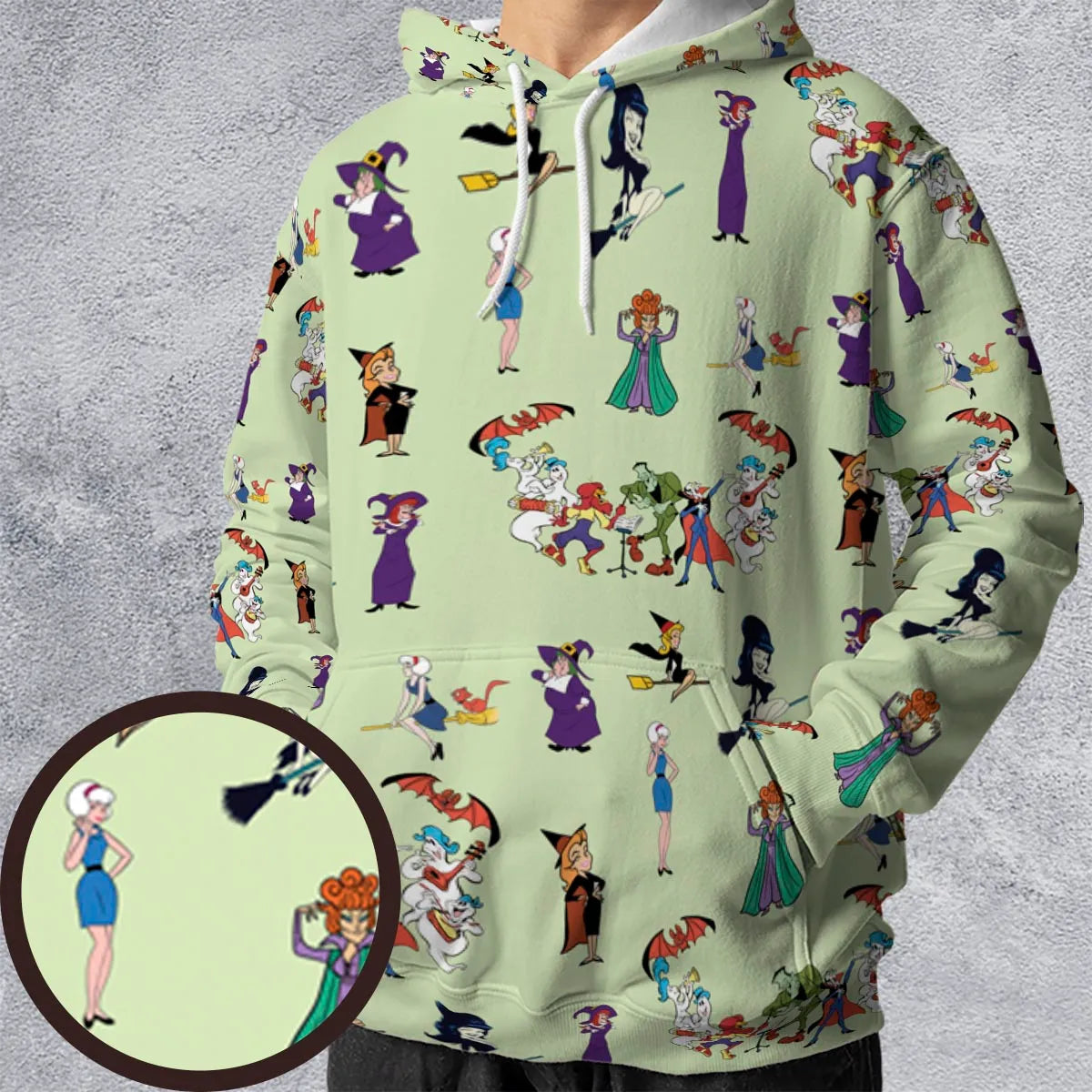 Full Print Hoodie - ZTZZGKZJ