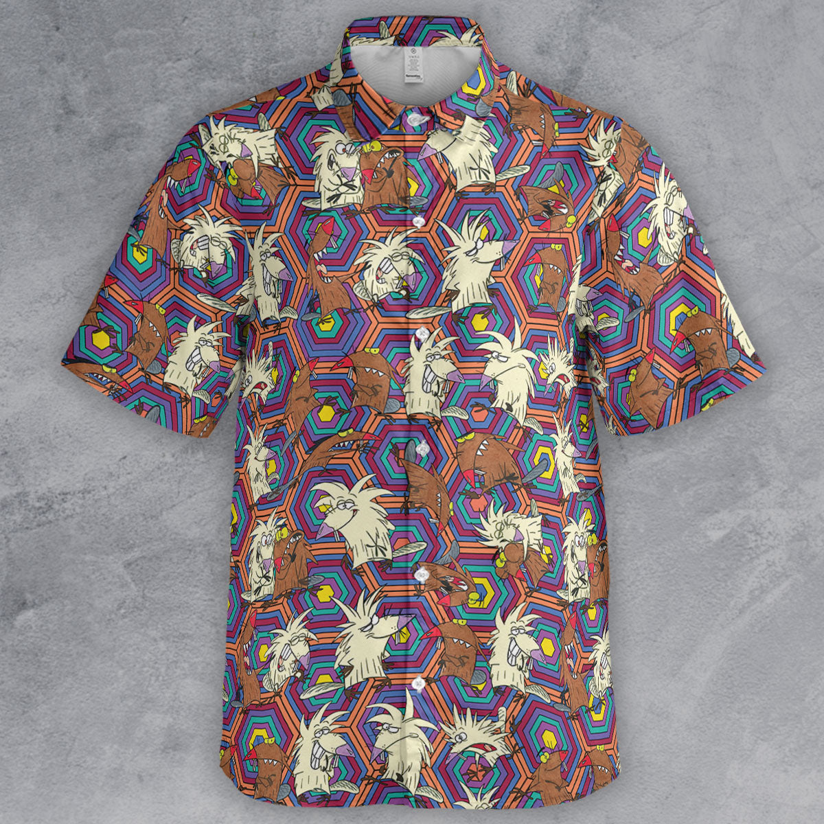 Short Sleeve Button Shirt - QZ8EQXFS