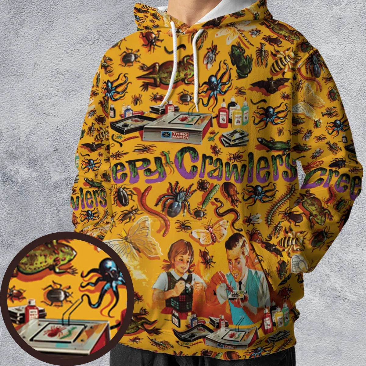 Full Print Hoodie - RE6RT7LY