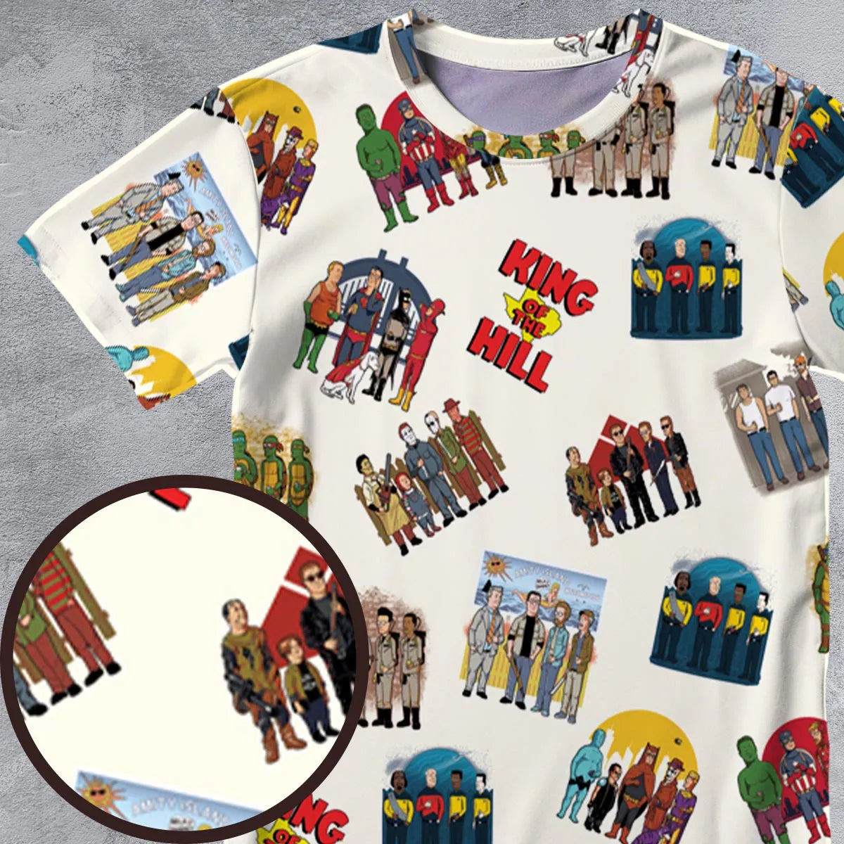 Full Print T-Shirt - JU7F6FYG