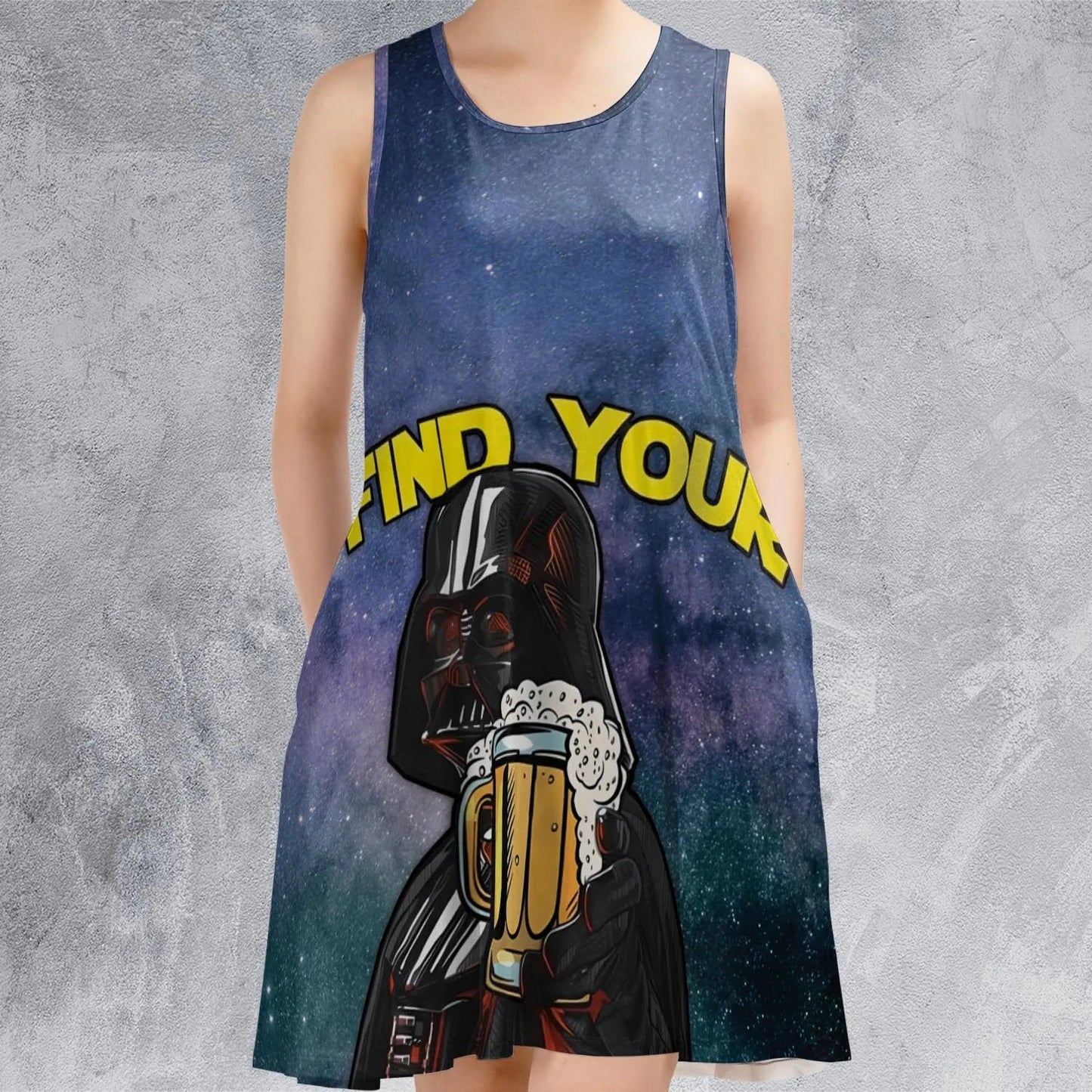 Casual Sleeveless Dress - XY93QRAB