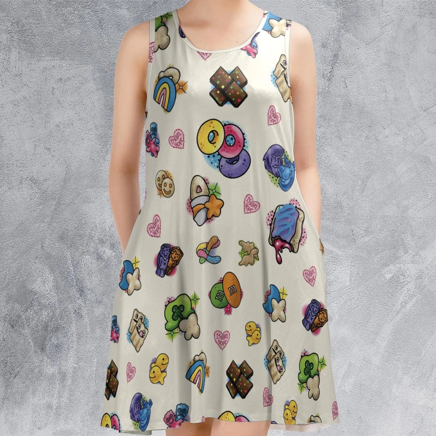 Casual Sleeveless Dress - X95HC9HP