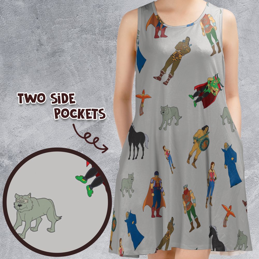 Sleeveless Dress - ZVFTH672 -  - 1