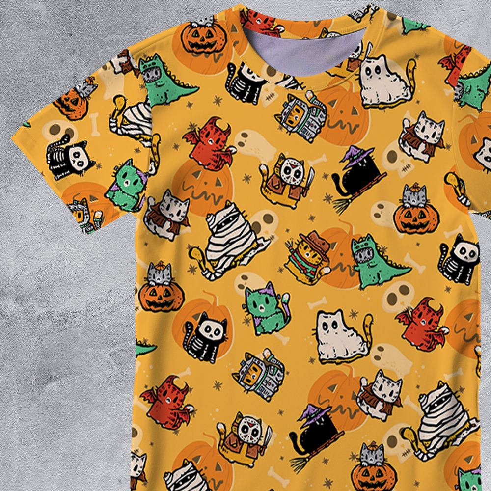 All-Over Print Unisex T-Shirt - PJTSFFLS -  - 2