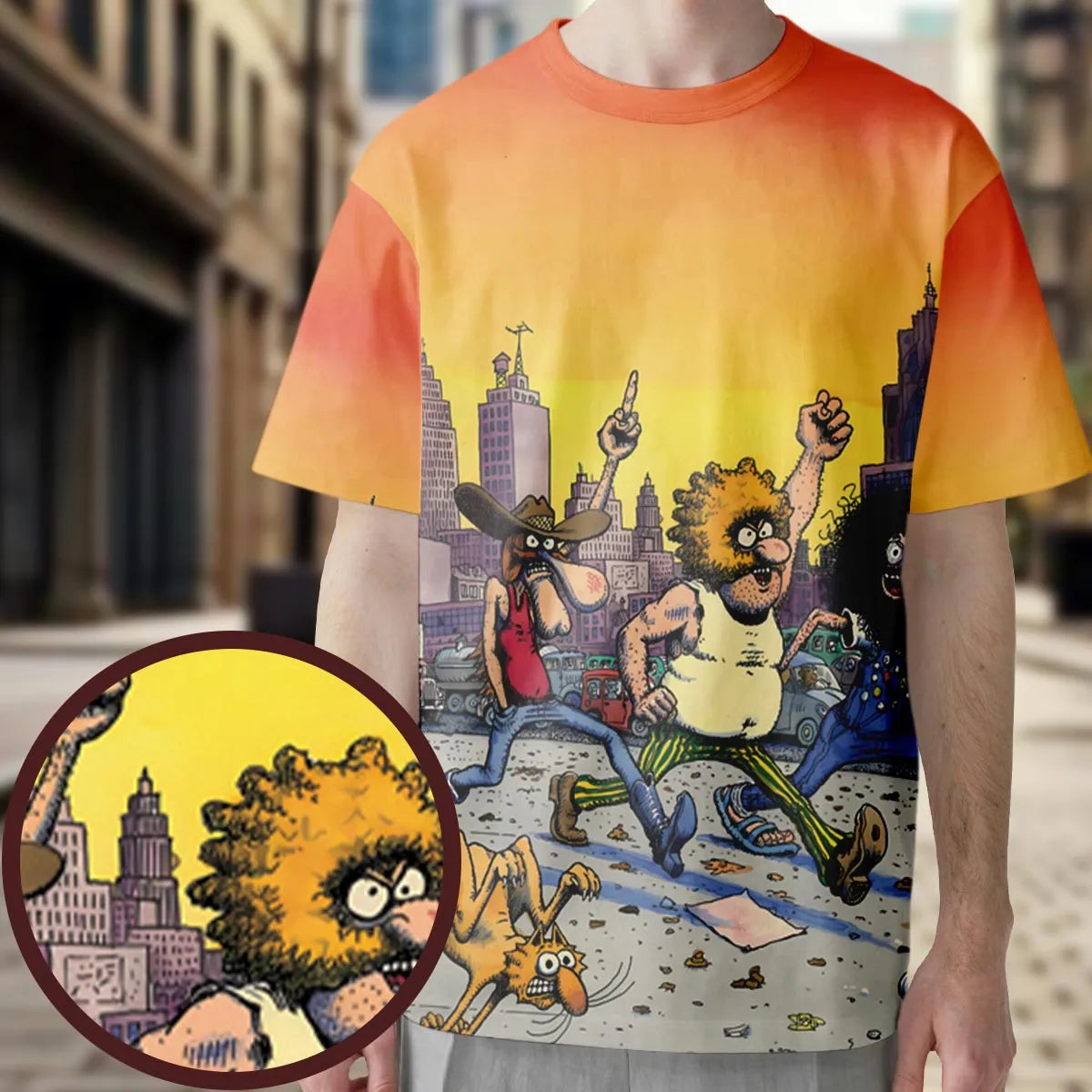 Full Print T-Shirt - HWDX6N4E