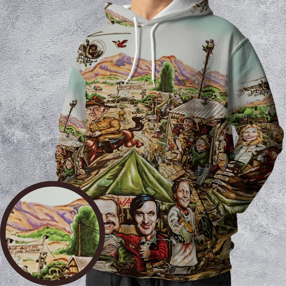 Full Print Hoodie - 9XGF5D4T