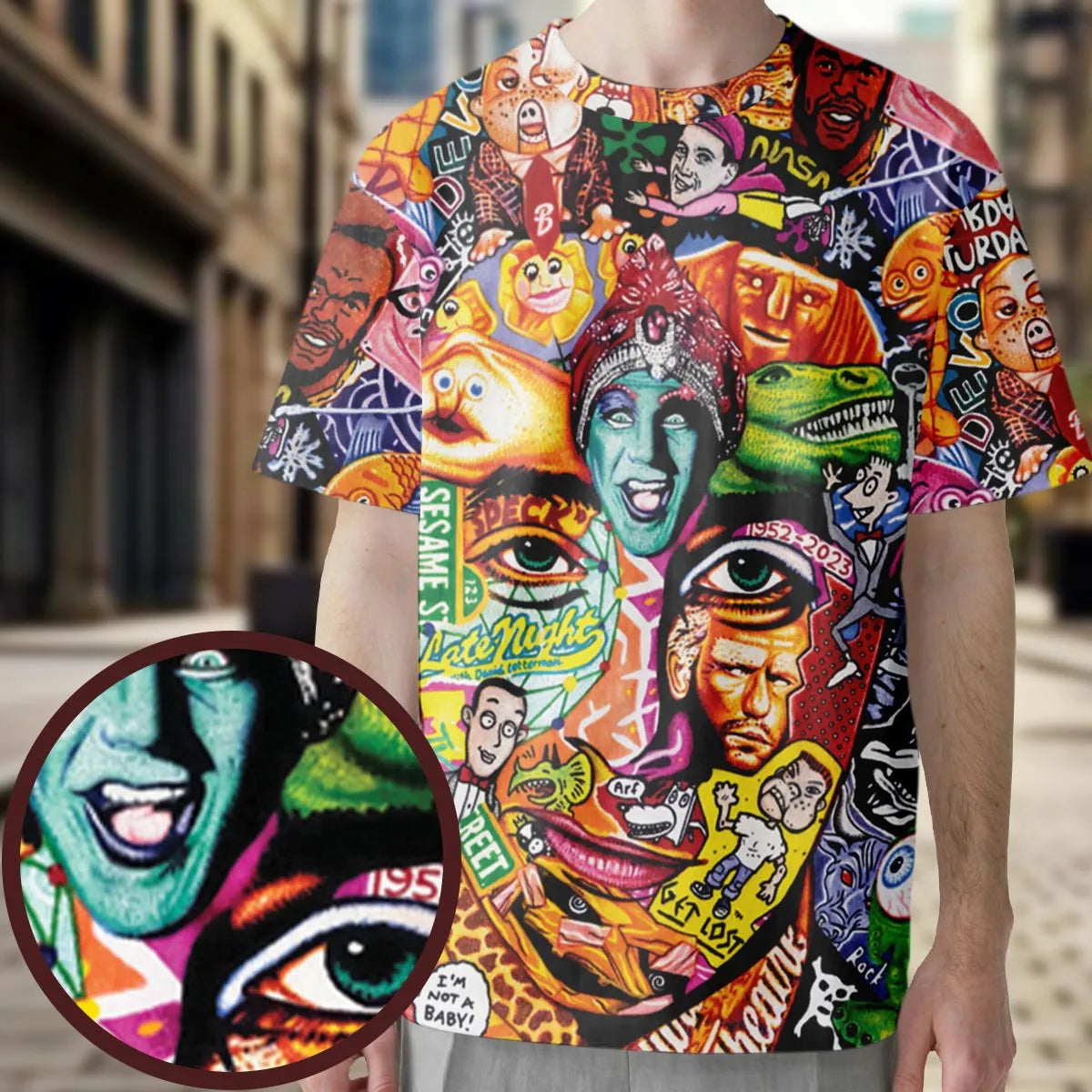 Full Print T-Shirt - 6VY1WGA9