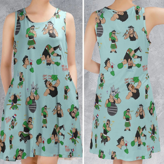 Casual Sleeveless Dress - 173HM7SZ