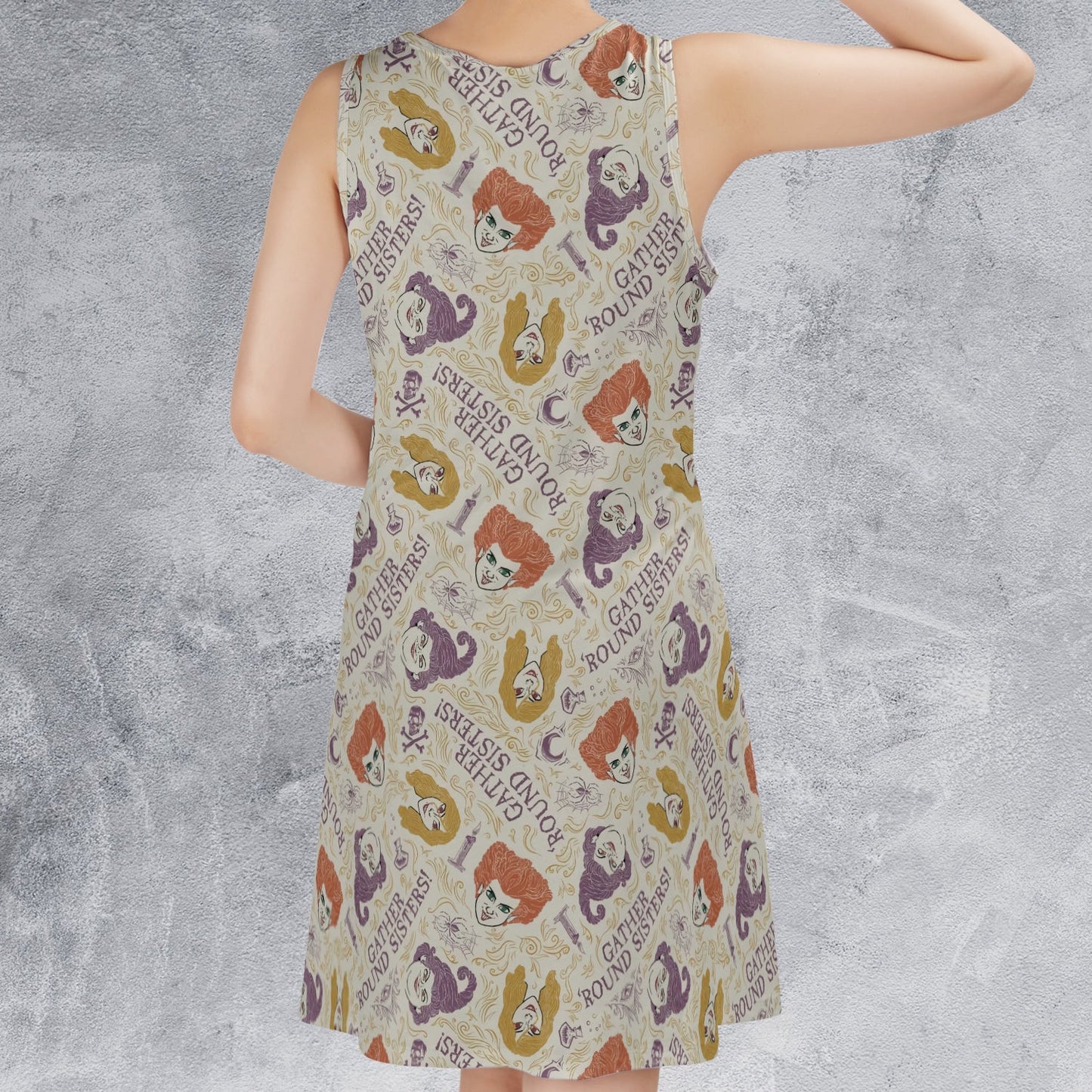 Casual Sleeveless Dress - UBJJVEZM