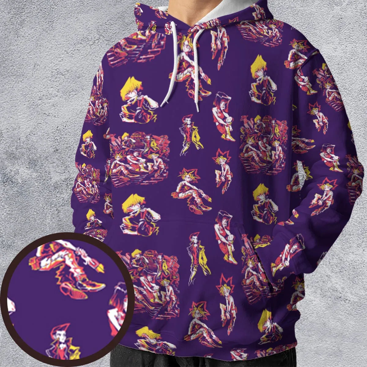 Full Print Hoodie - EAJ1M4B8