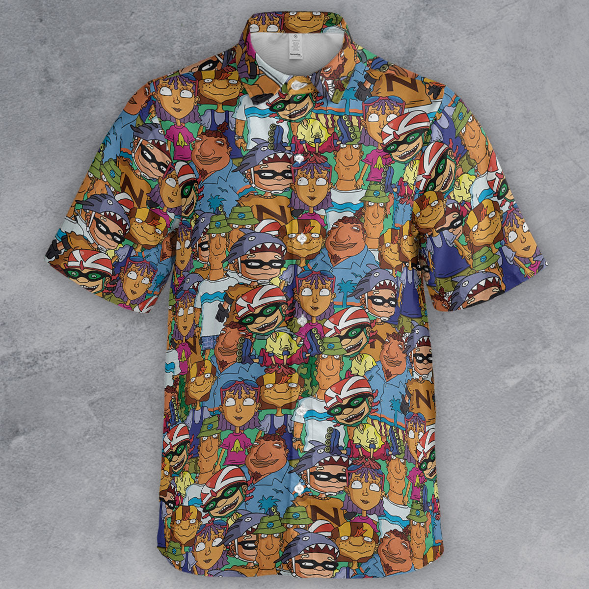 Short Sleeve Button Shirt - XLBBPURN