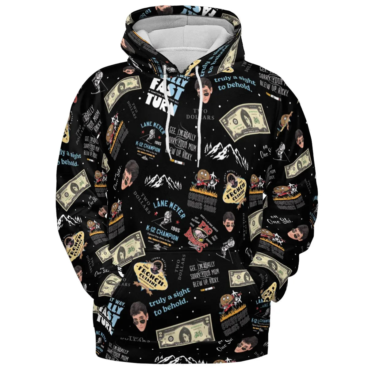 Full Print Hoodie - KTZ1UECR