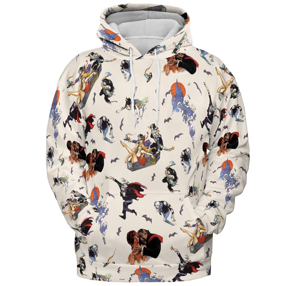 All-over Print Hoodie - 3BDU1D89 -  - 2