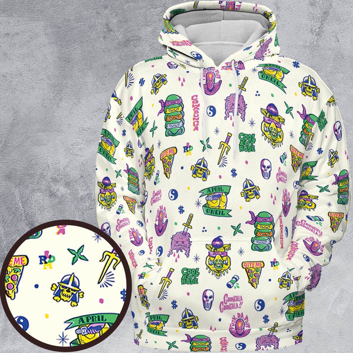 Full Print Hoodie - JCYJCX12