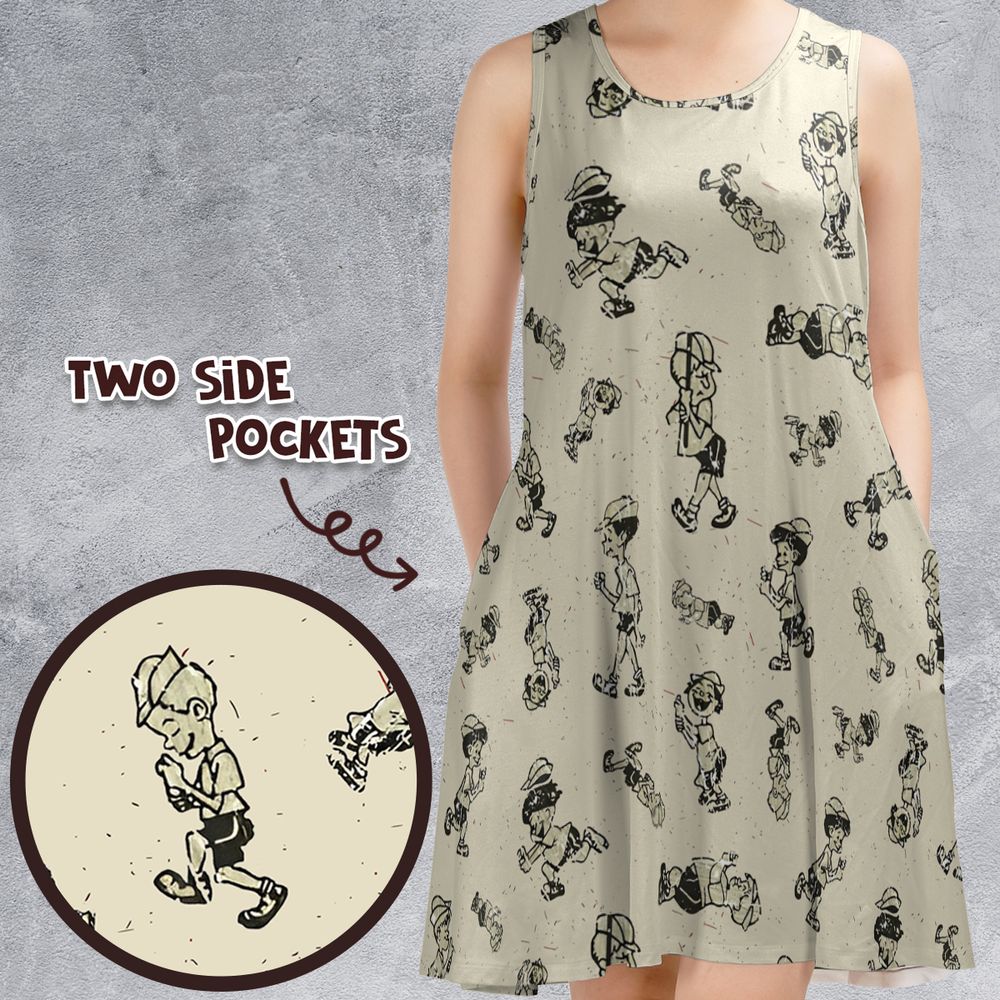 Sleeveless Dress - 6KWJYK8D -  - 1