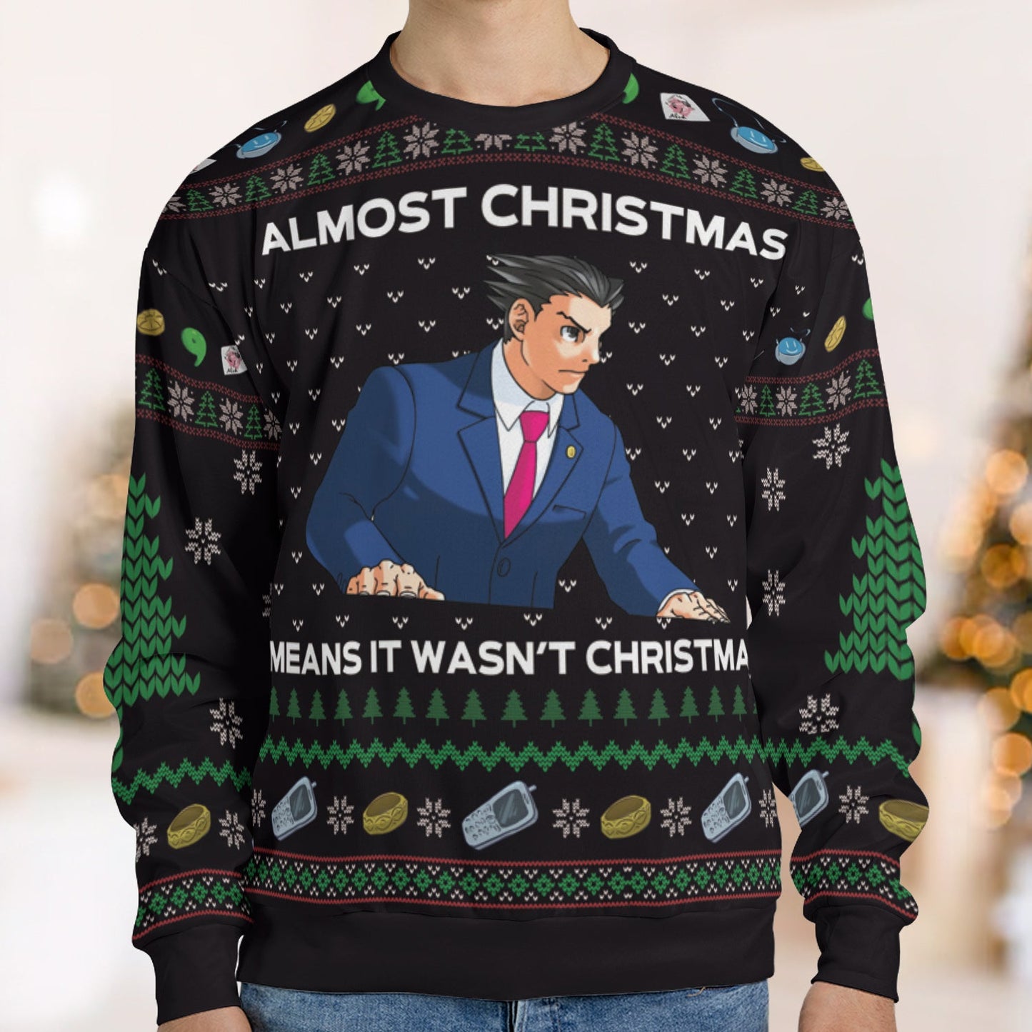 Ugly Christmas Sweatshirt - NVZJM4KG