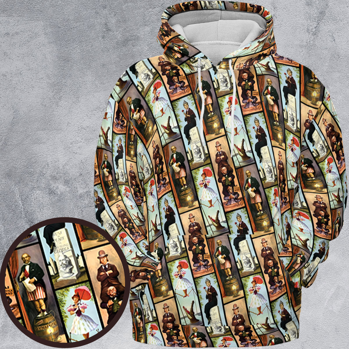 Full Print Hoodie - 5FC5VL7P