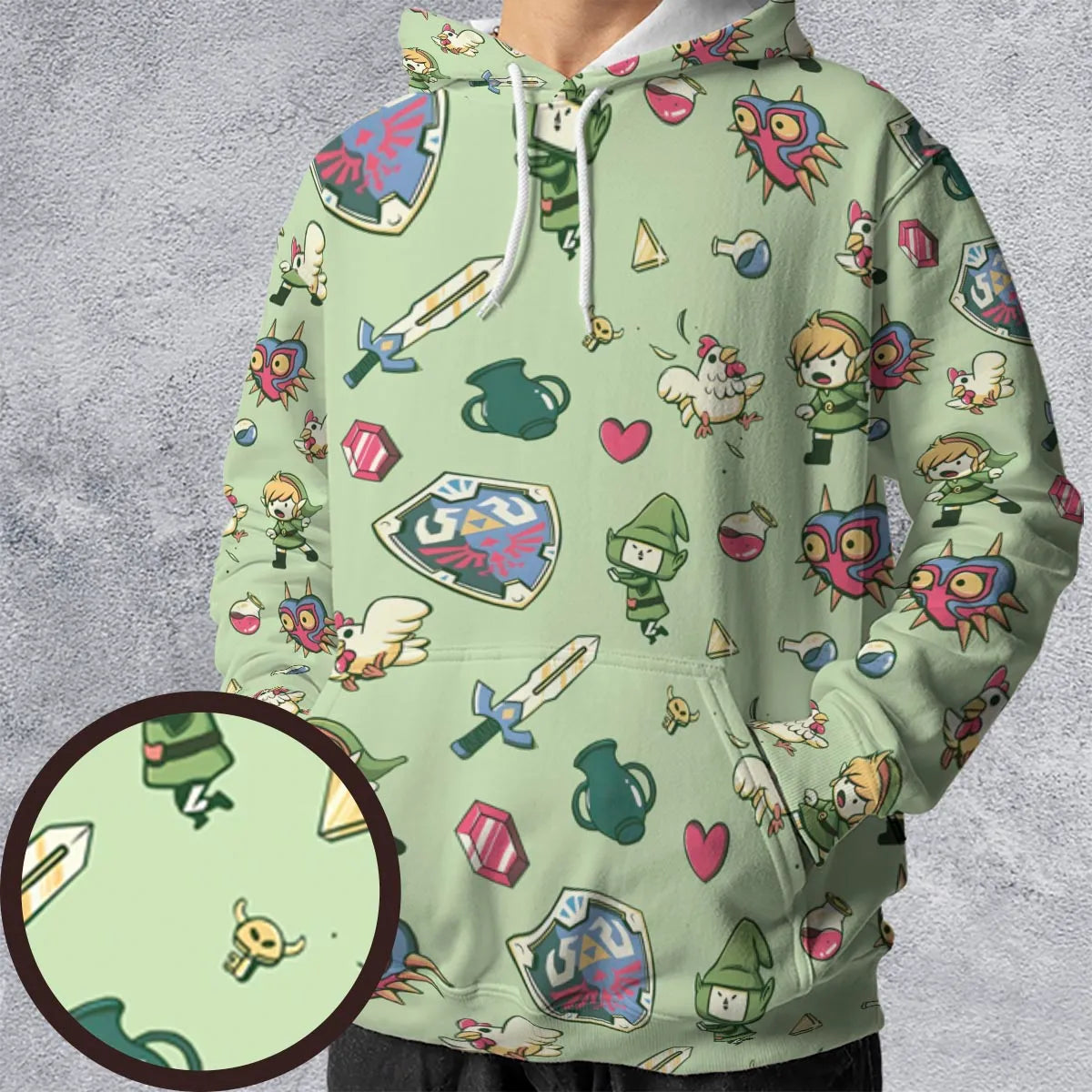 Full Print Hoodie - 94PBR9HD