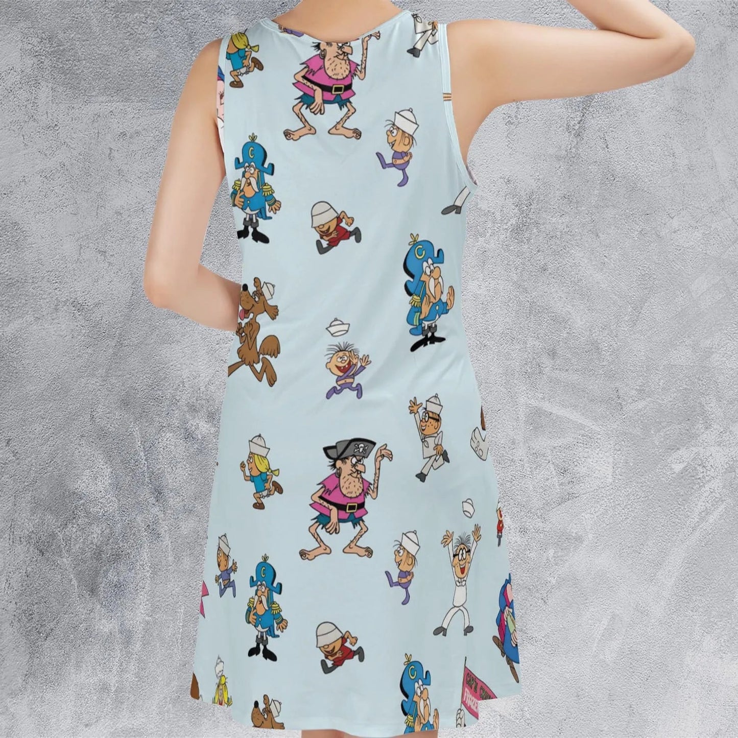 Casual Sleeveless Dress - KVQ82MR1