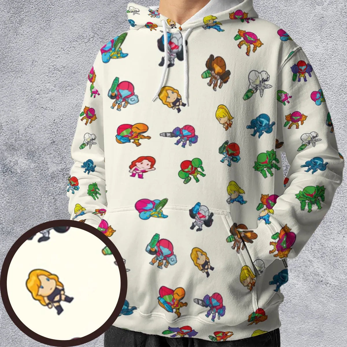 Full Print Hoodie - Z6R521QC