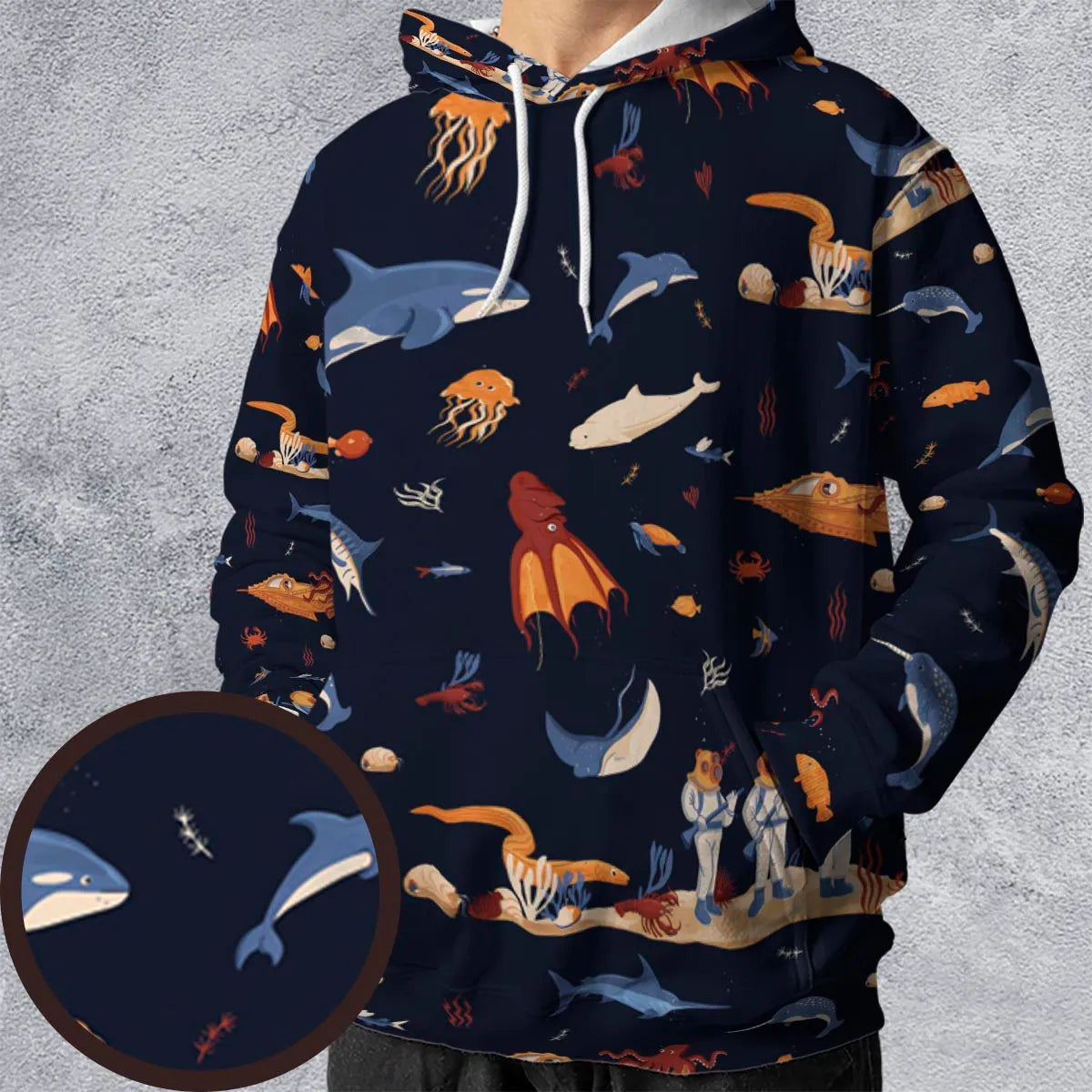 Full Print Hoodie - FRUBJRQY