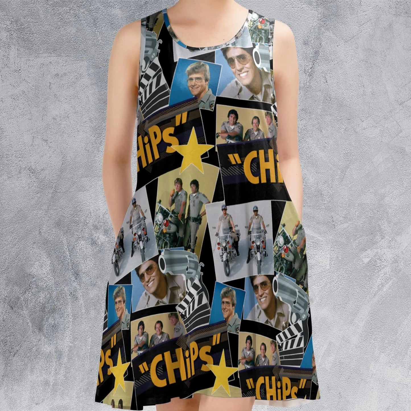 Casual Sleeveless Dress - WAPKUQP8