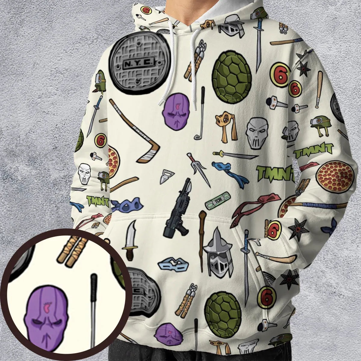 Full Print Hoodie - YE5NFBB5