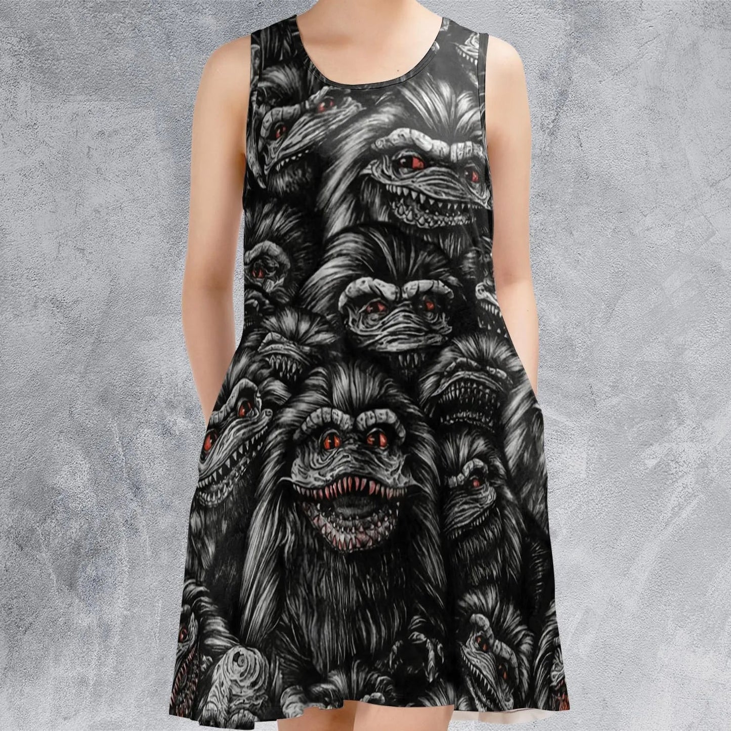Casual Sleeveless Dress - B533ZN2Z
