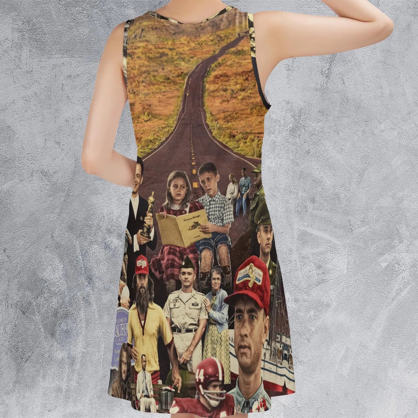 Casual Sleeveless Dress - SS3337AT