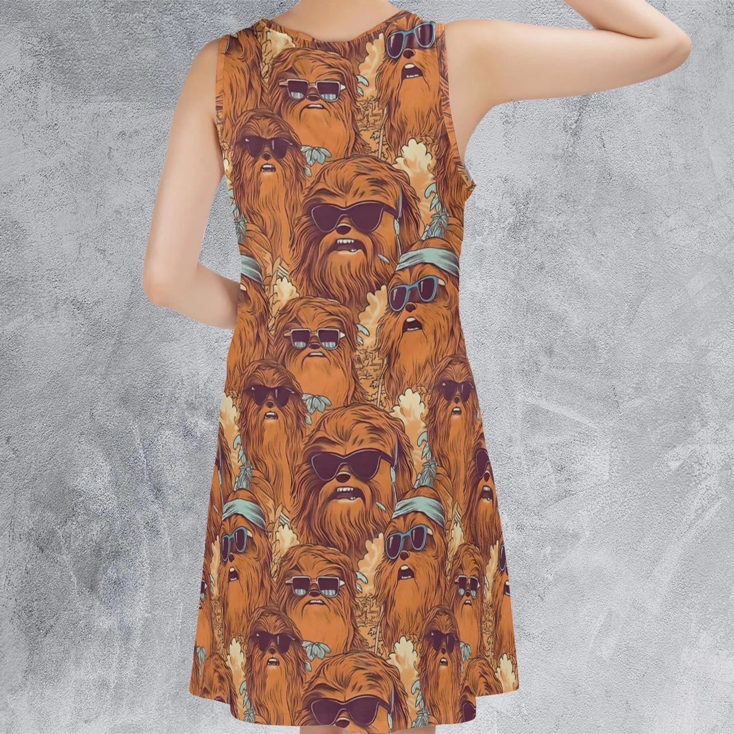 Casual Sleeveless Dress - B2S1VCVF