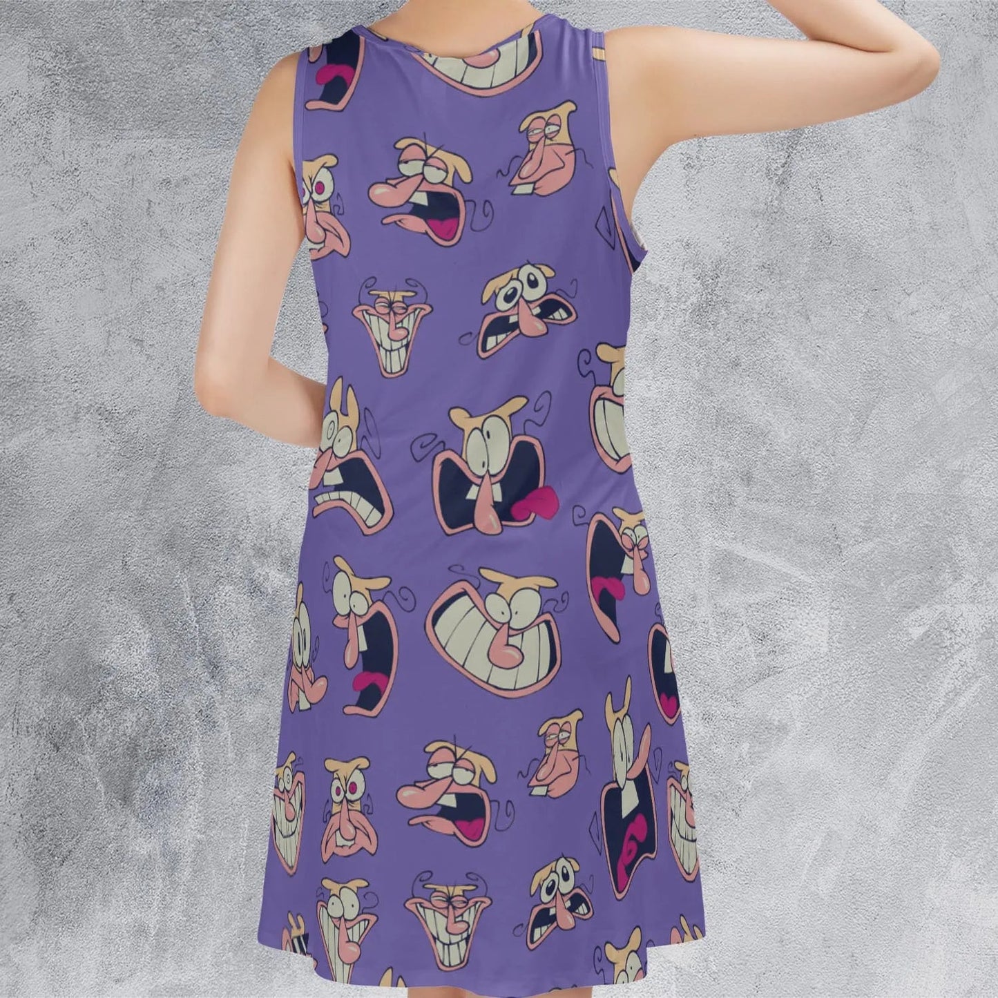 Casual Sleeveless Dress - 5VEMGN2L