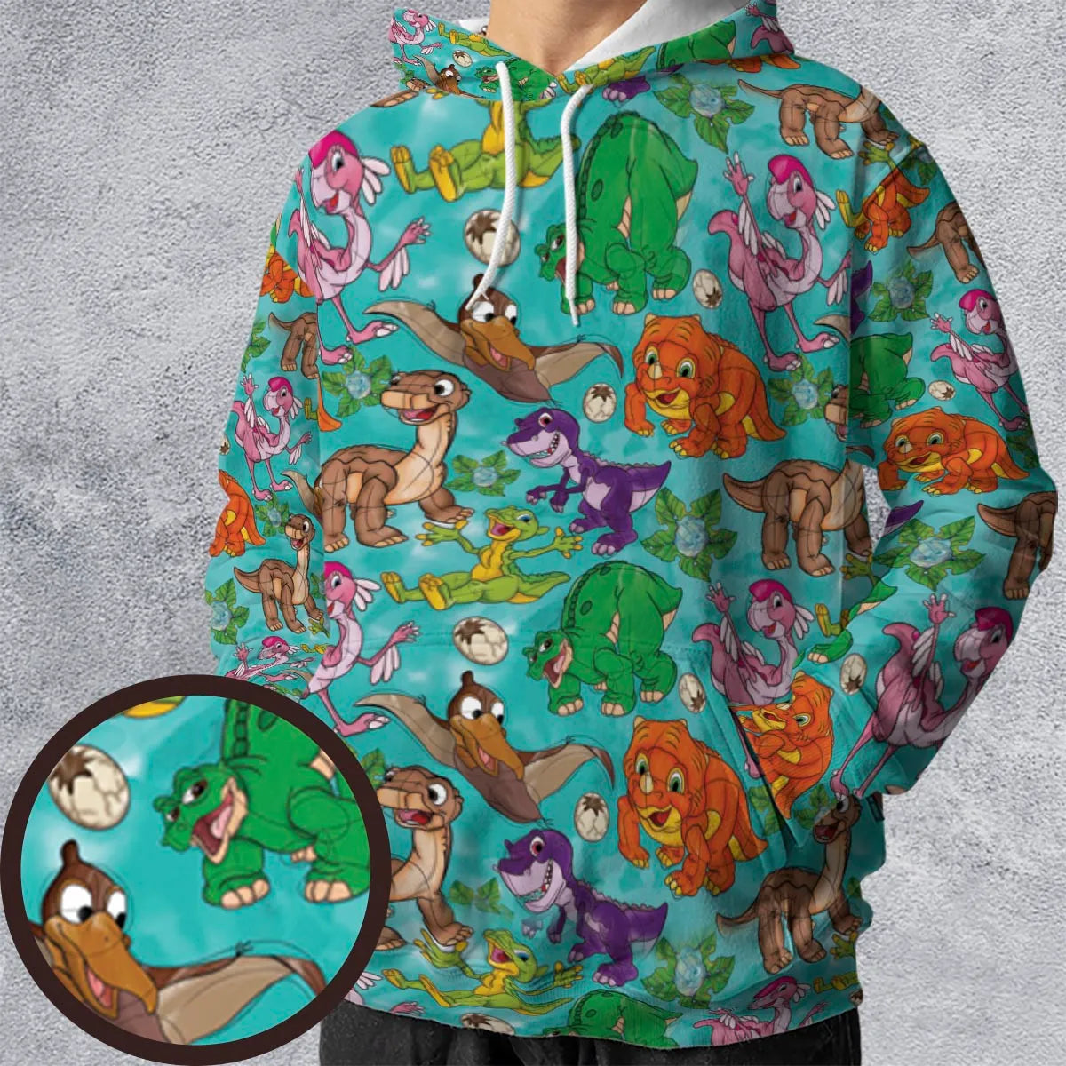 Full Print Hoodie - XF5RFC1Y