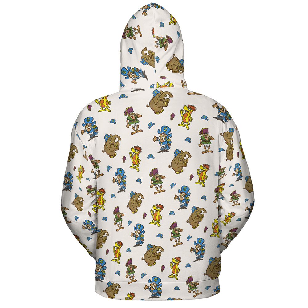 All-over Print Hoodie - QBHN3X12 -  - 4