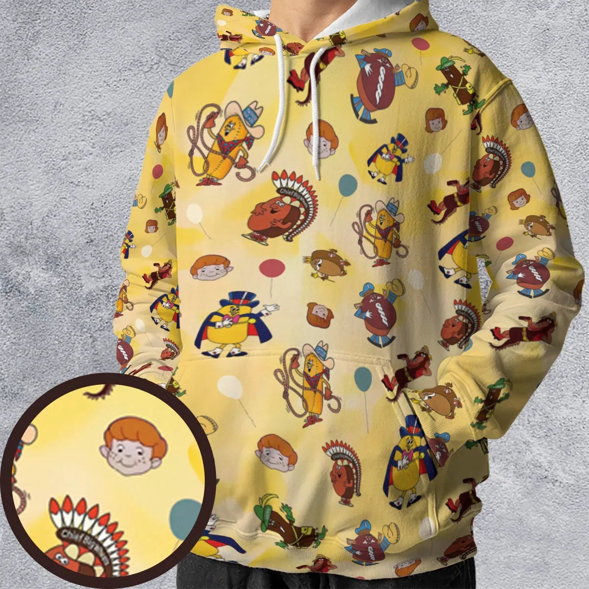 Full Print Hoodie - D3EW94LY