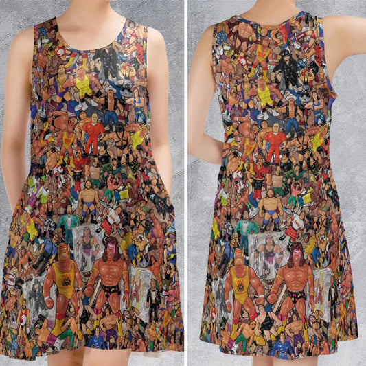 Casual Sleeveless Dress - 9TGJNL13
