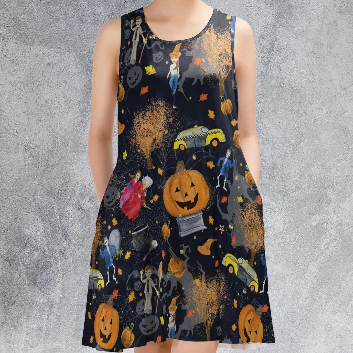 Casual Sleeveless Dress - PEQCLEBP
