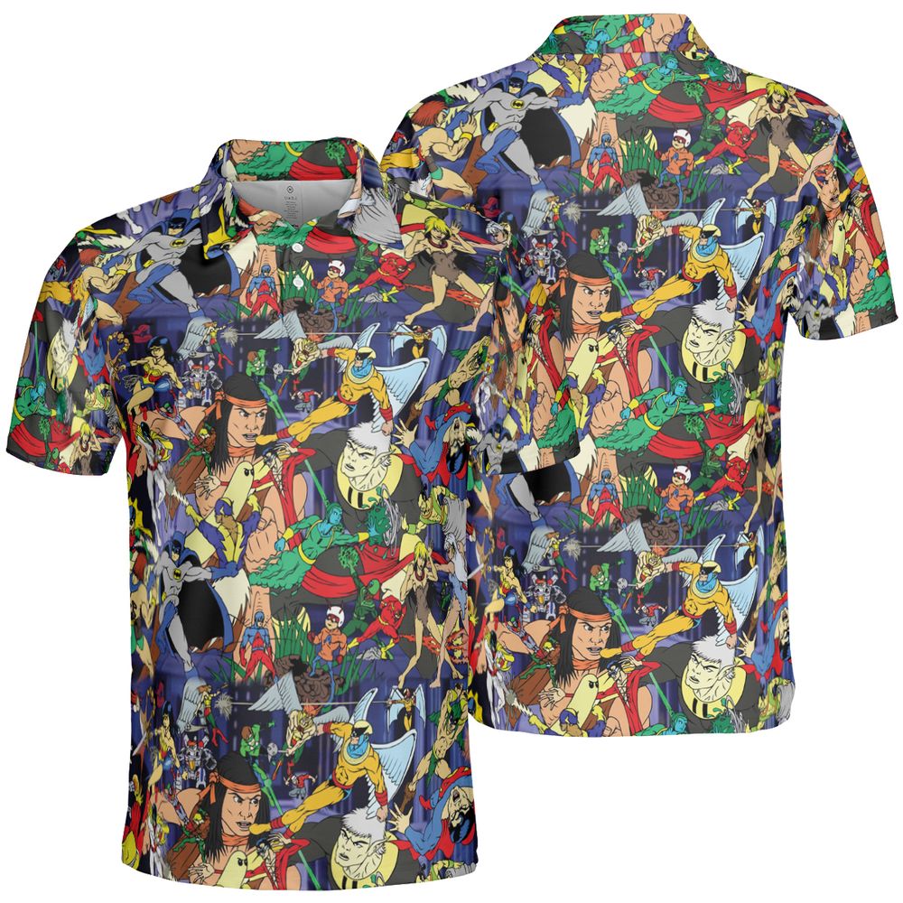 AOP Men/Women Polo Shirt - RFWYBYSD -  - 2