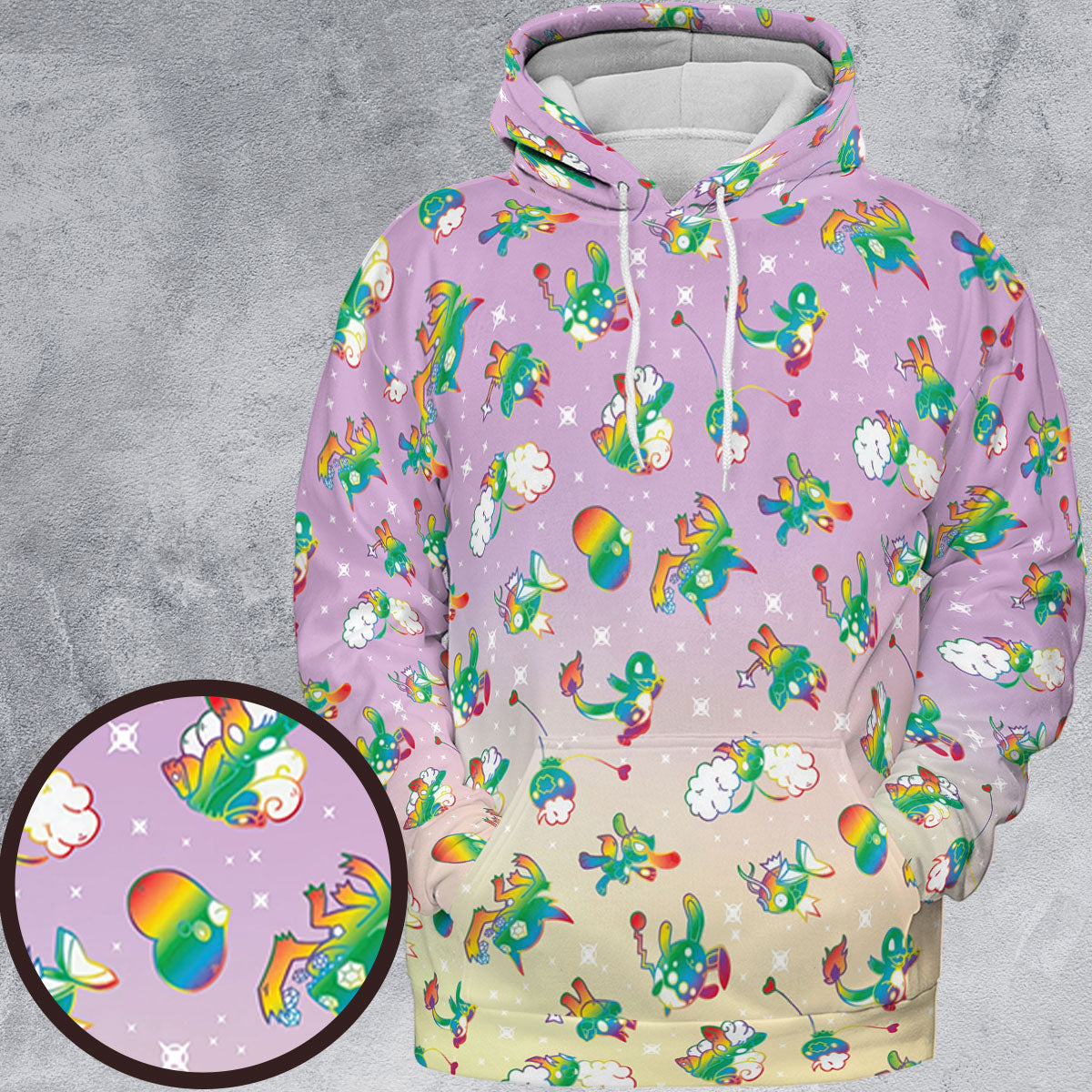 Full Print Hoodie - 3HKSCY9K