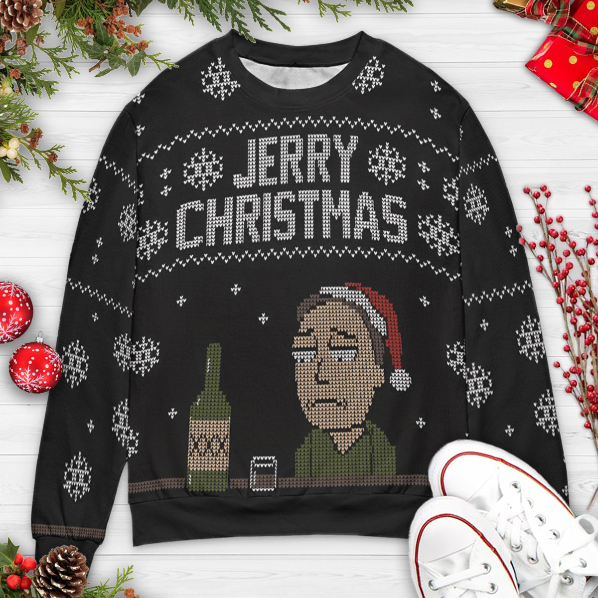 Ugly Christmas Sweatshirt - QLU2TJYS