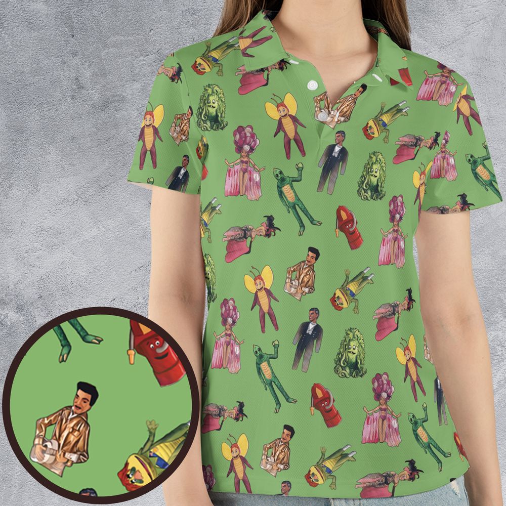 AOP Men/Women Polo Shirt - XRMYBNB7 -  - 4