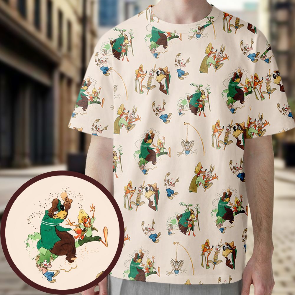 All-Over Print Unisex T-Shirt - 1R7Z7KXE -  - 1