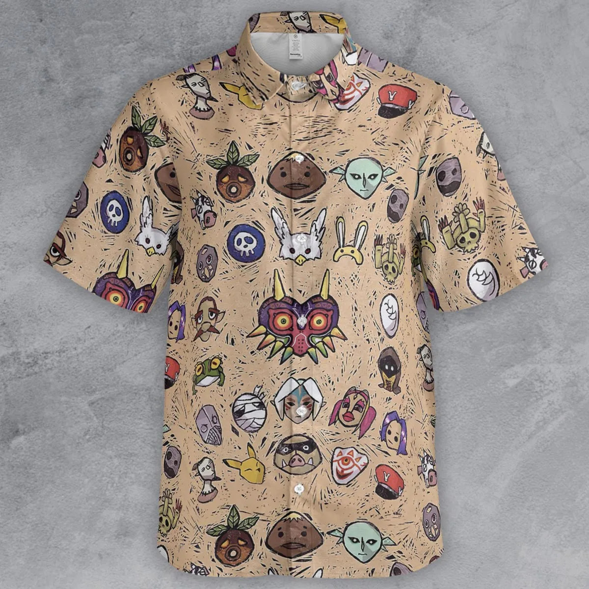 Short Sleeve Button Shirt - 7K64G8DS