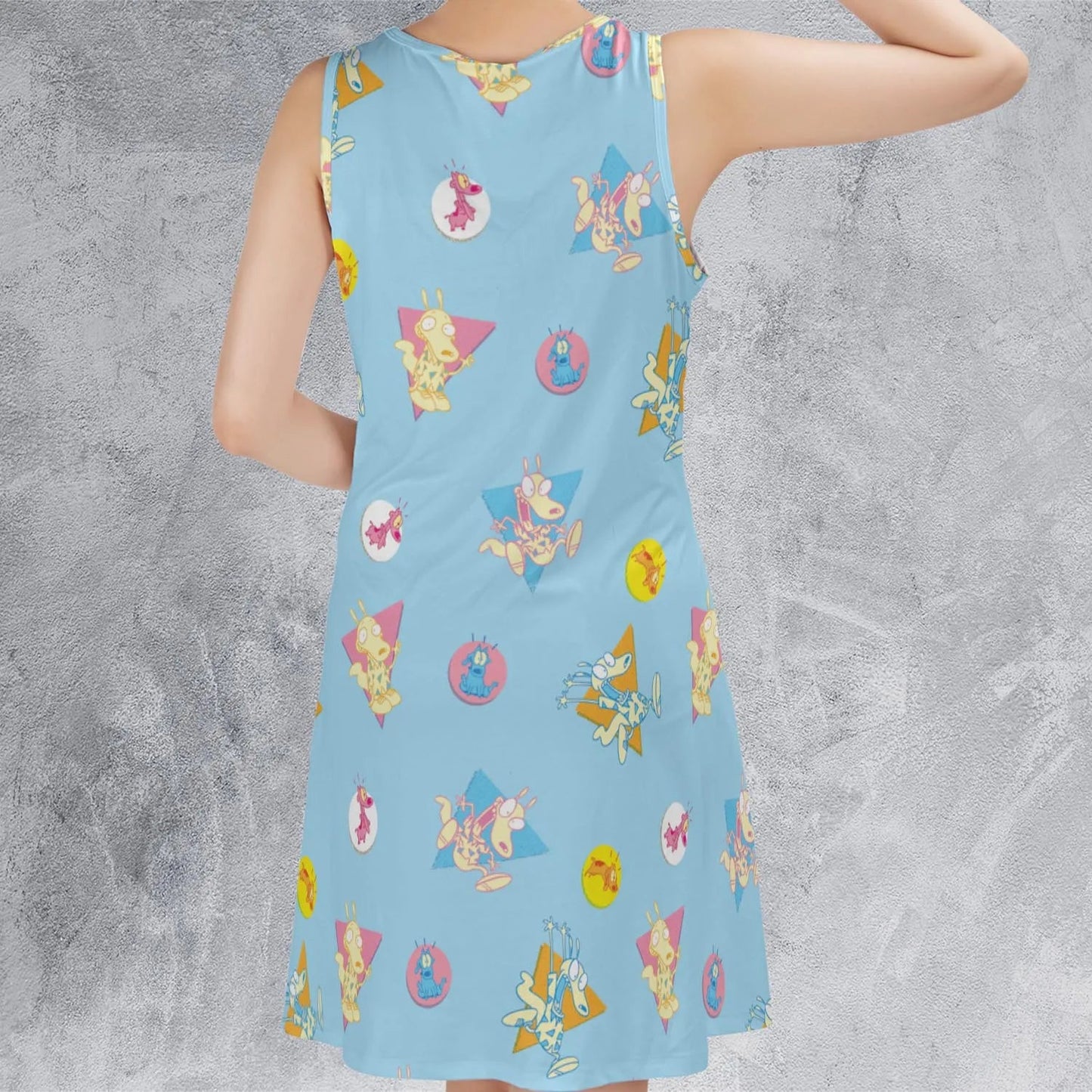 Casual Sleeveless Dress - A394U23X